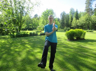 Zen Taijiquan Kung-Fu! (Low Kick)